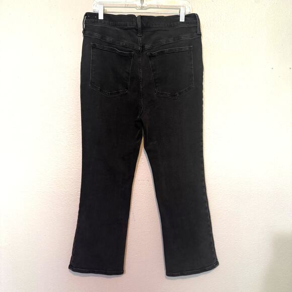 Madewell Cali Demi Boot Jeans in Black Size 32 - Picture 6 of 8